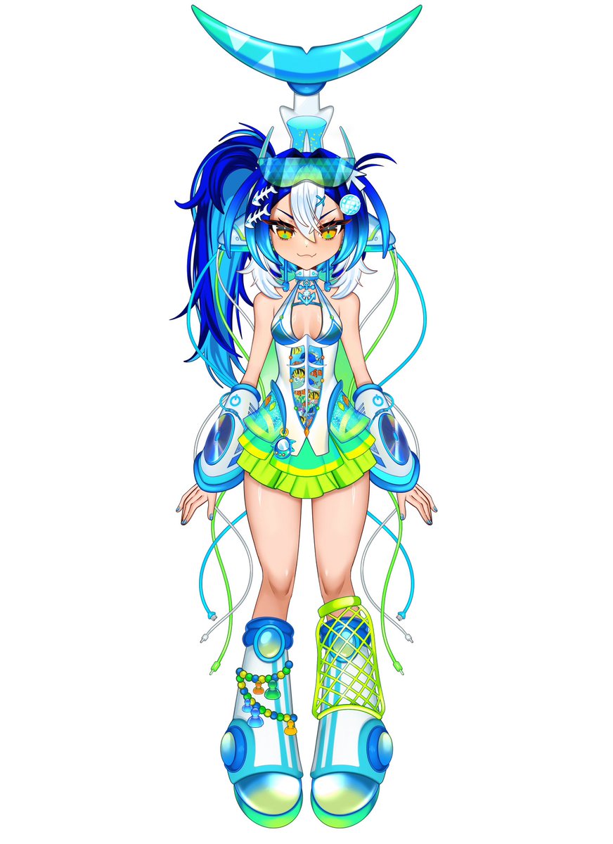 churirubyVT's tweet image. ✨ Vtubers Post Your Model Trend ✨

Worlds GREMLIEST little cyber shark!~ 💙🌐🫧