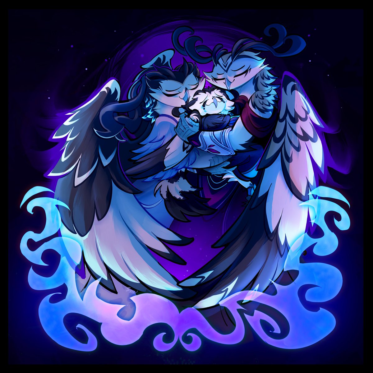 Smoox_ie's tweet photo. Still don’t know what to post here 

Have a somber owl commission for Cr0wskull on insta 
#furry #furryartist #anthro #anthroart #commission https://t.co/a7muKPQZQD
