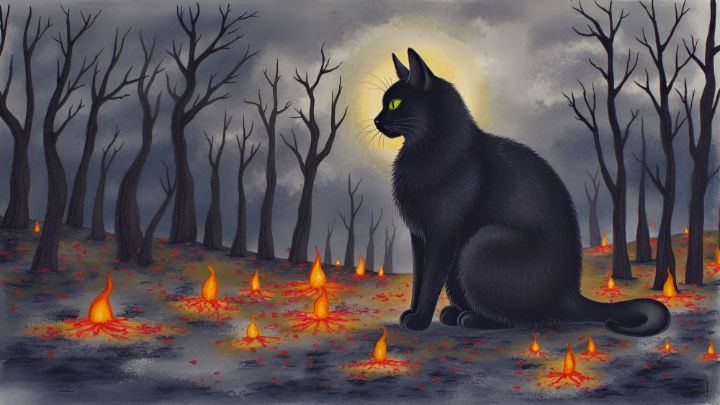 C_Autumn_Trapp's tweet image. Art of the Day! &quot;Where the Flames Burn&quot;. Buy at: ArtPal.com/c_autumn_trapp…