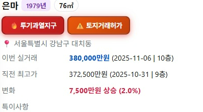 RichDadTechtree's tweet image. 은마 곧 40억이다.

성큼성큼 올라가는 은마 
이제는 금마야 달리자.