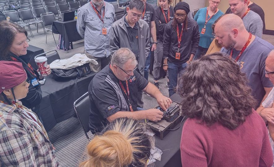 Supercomputing's tweet image. Join our first ever SCinet Community Day - held in collaboration with Family Day at #SC25.  Head to Booth 3536 on the Exhibitor Floor for family-friendly activities and talks on how we create the world&apos;s fastest temporary network. From 4PM! sc25.supercomputing.org/2025/10/two-ne…