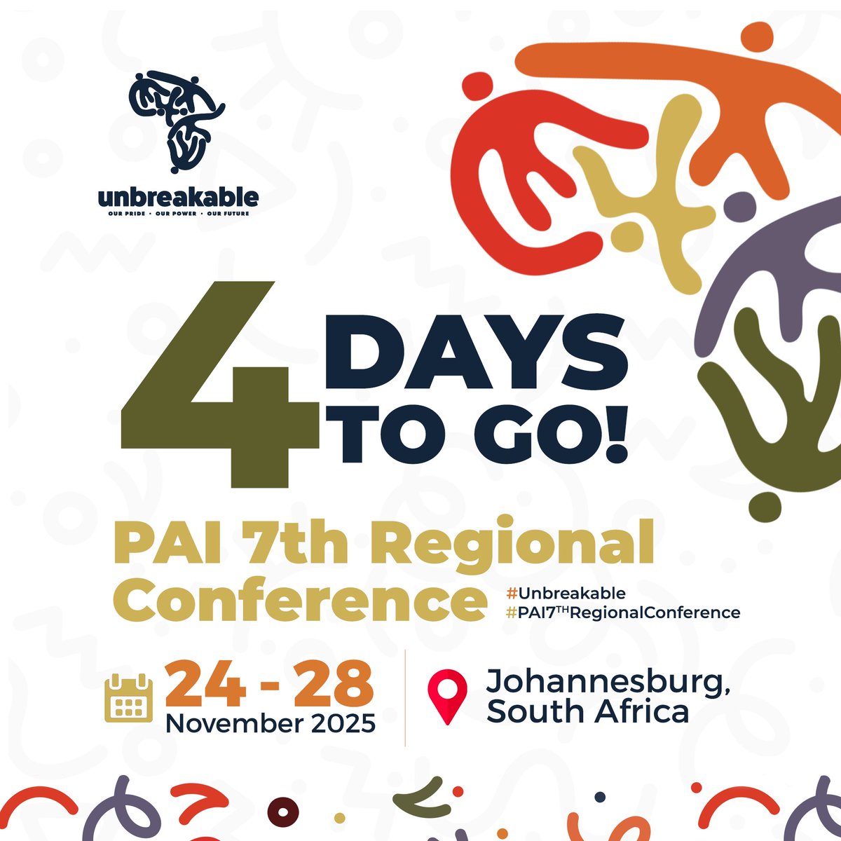 PanAfricaILGA's tweet photo. Four days away from powerful plenaries, radical love, and movement joy. #Unbreakable #PAI7thRegionalConference https://t.co/x8nAa9Upg5