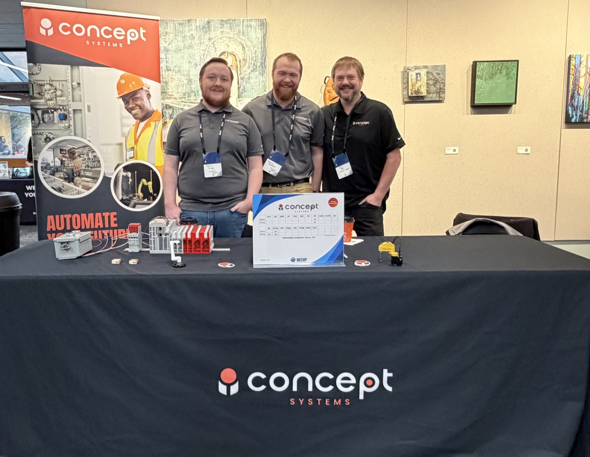 Concept_Systems's tweet image. Another stellar MECOP Career Fair for the books!
As long-time partners of the MECOP program at Oregon State University proud that so many of our engineers began as MECOP interns. #internship #engineering #careerfair #OSU