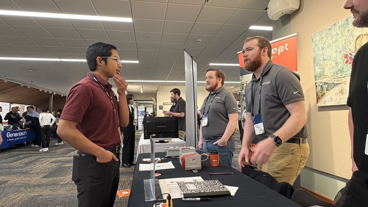 Concept_Systems's tweet image. Another stellar MECOP Career Fair for the books!
As long-time partners of the MECOP program at Oregon State University proud that so many of our engineers began as MECOP interns. #internship #engineering #careerfair #OSU