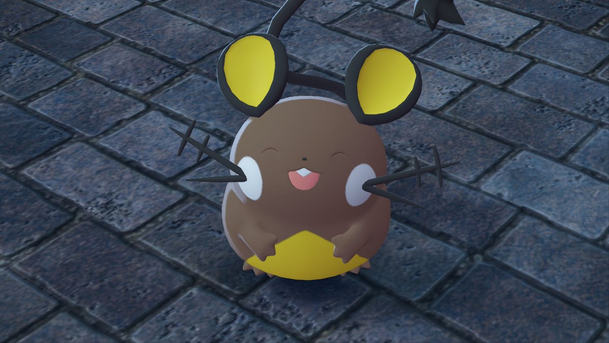 While hunting for a shiny aron in legends za, I ran into this lil guy :3