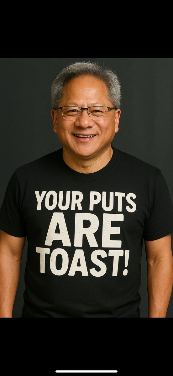 $NVDA Jensen right now!