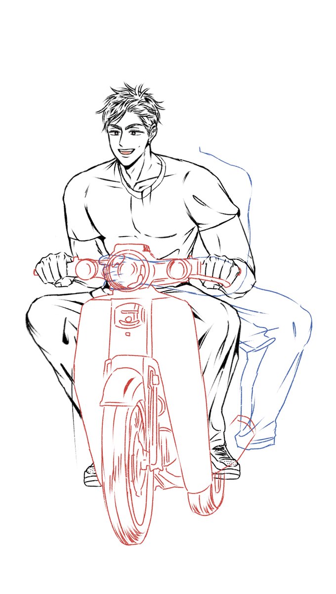 I couldn’t finish it on time before coming to vietnam but the scooters are really my favorite part to watch so far 😭