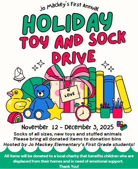 JMA families, join us tomorrow, Thursday the 20th, from 5:00 to 6:30 PM for our Leadership Workshop.

You can also bring donations for our food drive or toy and sock drive to support our grade levels' service learning projects. See you then!
#LeadershipMatters #JMAservicelearning