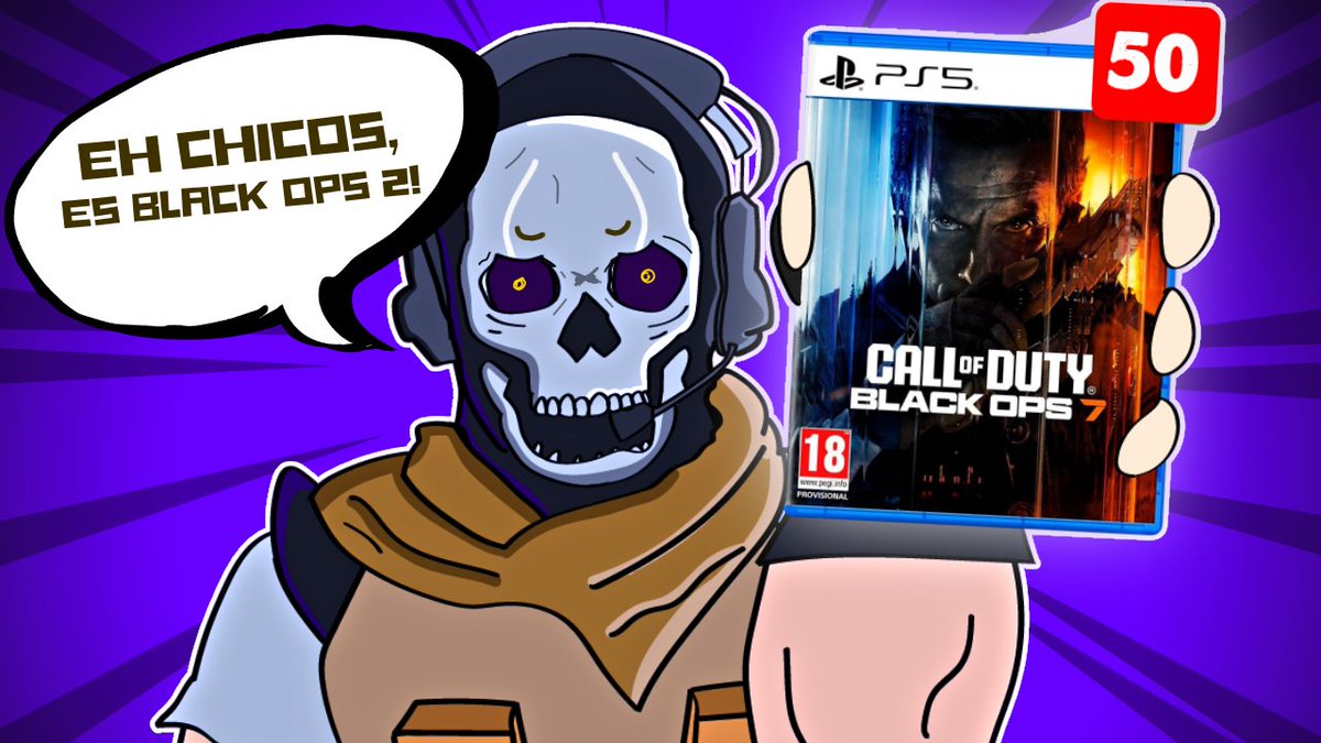 elmastercc's tweet image. Black ops 7 fue un fracaso y HOY descubrimos por qué NUEVO VIDEOOO GOGO:
youtu.be/2FwSPdxJtw0