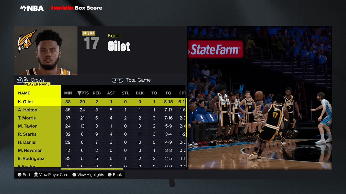 SlaveBasketball's tweet photo. SBA Regular Season [1/30]

TBC (8-5) @ GCG (4-8)
TBC stuns Gotham 114-110

⭐️: @TuatoJaylen 29P 2R 6 3PM
💩: @alkegory 13P 4/18 FG 25% 3P% https://t.co/kEiGD8AeKC