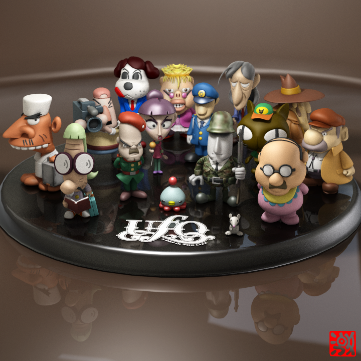 ARUMIKEG's tweet image. ufoの珍客たち勢ぞろい ! 

#UFOADayInTheLife 
#lovedelic