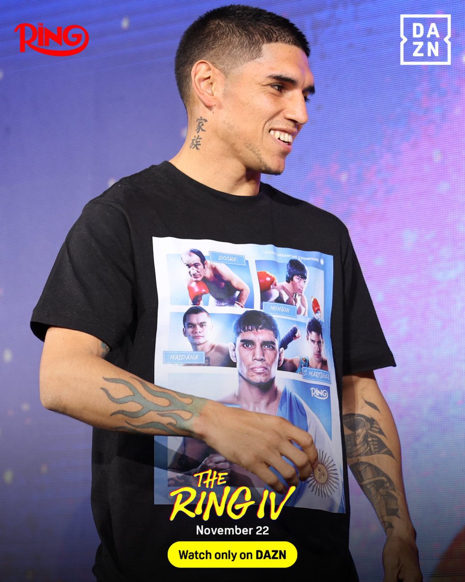 La pelea de Fernando Puma Martínez (la más importante de su carrera hasta ahora) vs. Jesse Bam Rodríguez va por DAZN cerca de las 21hs del sábado.

No bajen apps maliciosas por las que pueden verla ni sigan vivos de Instagram ligados al Puma o a su entorno porque es ilegal (?).