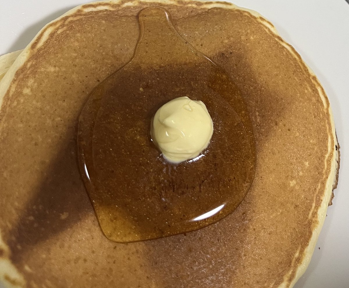 pancake
フライパンで焼くからパン！？