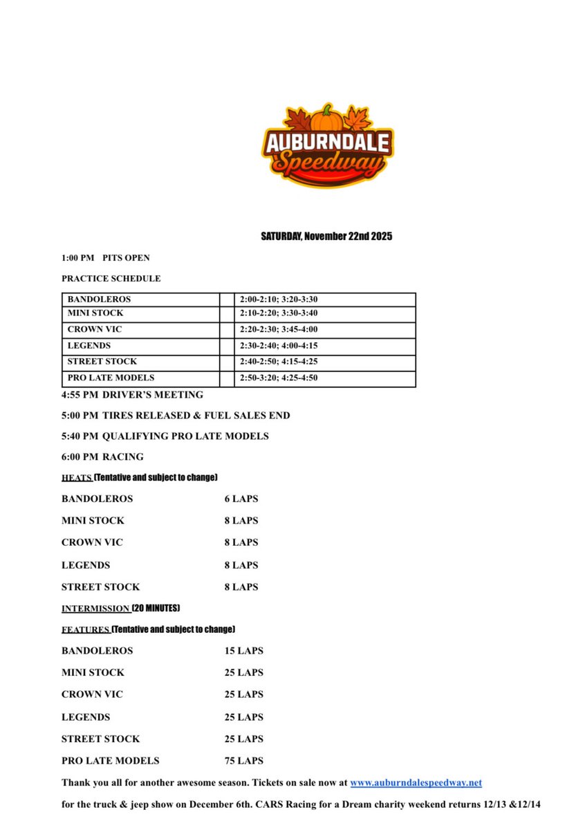 Auburndale Speedway (@a_dalespeedway) on Twitter photo 