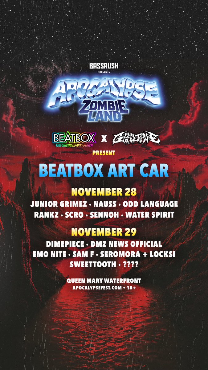 Apocalypse Fest! See u soon bb 🖤✨
