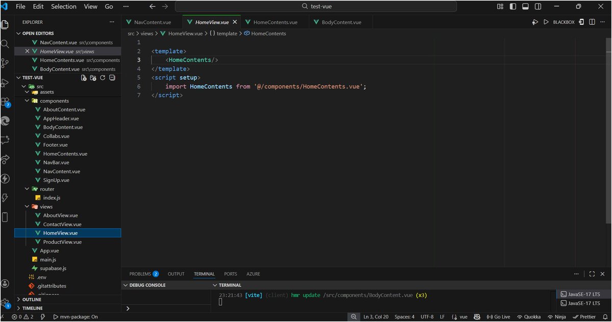 nuimbase_'s tweet image. We made a simple  page with VUE.JS to understand the learning curve for those who intend to join the Tech field and start earning instantly. We will say that VUE.JS is really good.

This was the simple sample result:
…it-main-nuimbases-projects.vercel.app
Used: Vue, Bootstrap, primevue, css.