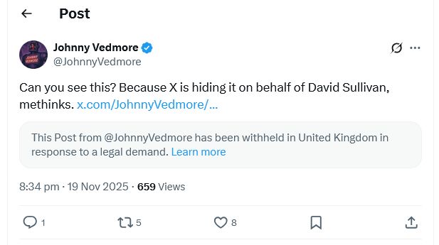 Honest journalism looks like this on <a href="/X/">X</a>👇