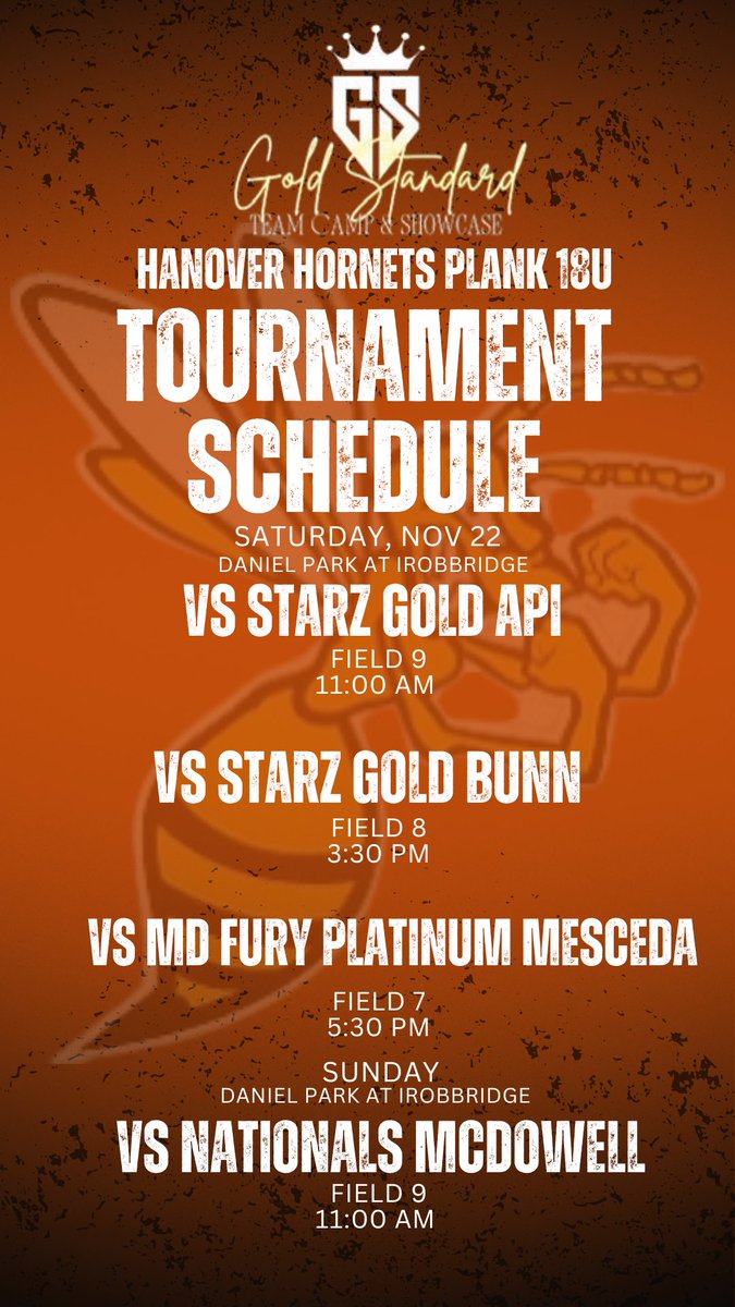 Look forward to our last tourney of the fall!