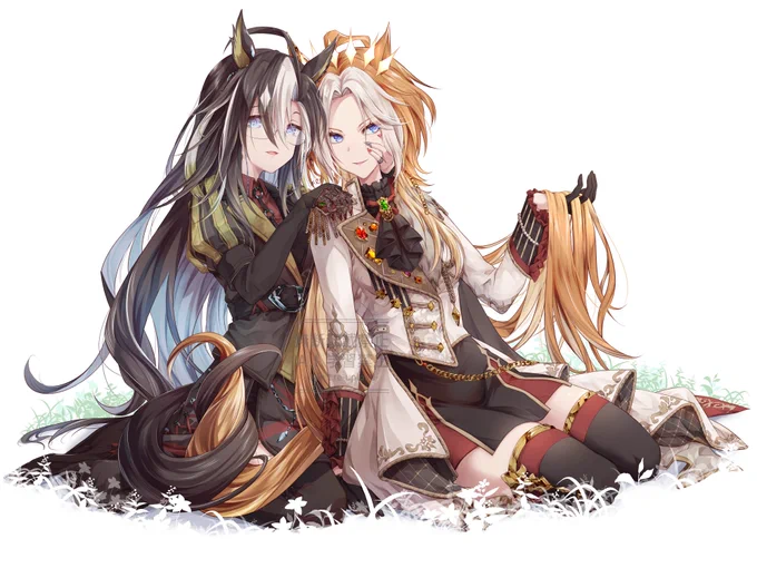 Art train ろぶの時からお世話になってる絵師さんからバトン回して頂きました、ありがとうございます 折角なので昔の絵も混ぜつつ…… 指名はリプの方で