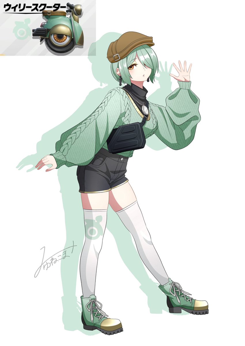 擬人化エアライドマシン再掲
ウィリースクーターちゃん💫
#エアライダー
#エアライドマシン擬人化計画