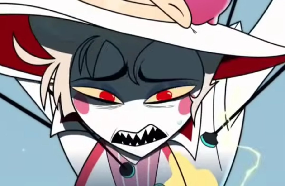 matchapy0n's tweet photo. WHAT if Lucifer was manipulated?
He’s unbelievably forgetful, and I keep wondering—is that really supposed to be his personality? That whole goofy behavior… what if Lilith is behind it?
#HazbinHotel #hazbinhotelseason2 #LuciferMorningstar https://t.co/x6IYpeW43Z