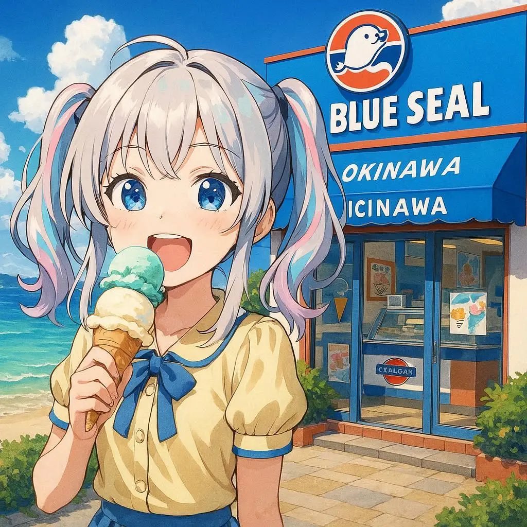 kerokero1023's tweet image. おはアーイス🍦😊🐸✨
#GPT4 #AIイラスト