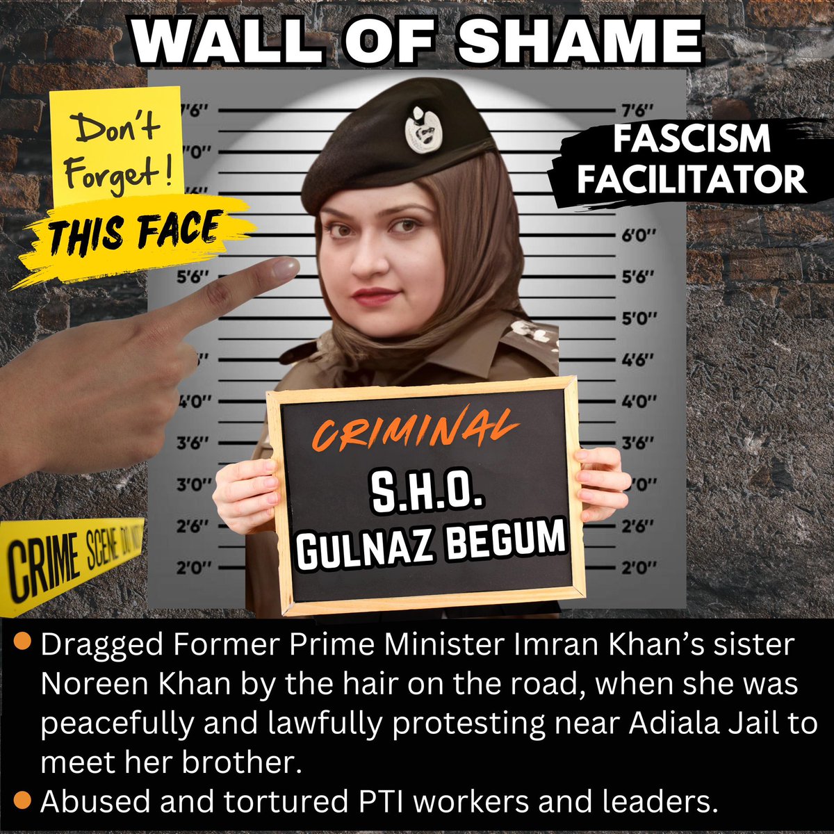 PTIOfficialUSA's tweet image. Pakistanis will remember the facilitators of fascism. Abusing and torturing citizens is illegal and a violation of the constitution as well as the oath government servants swear to uphold. 

#AsimLaw