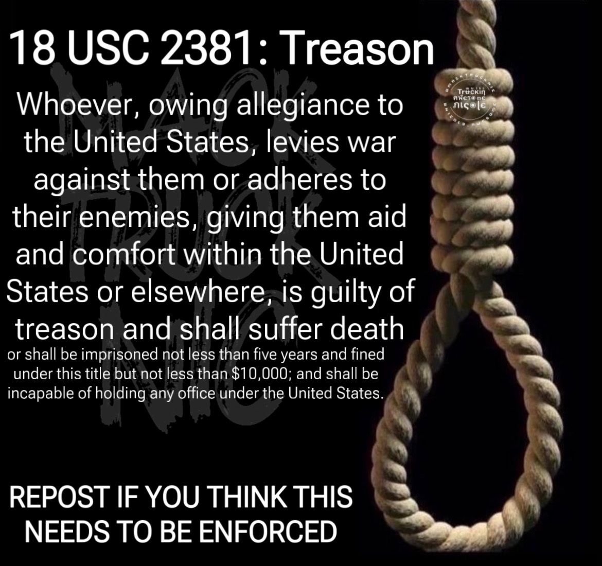 <a href="/Chicago1Ray/">@Chicago1Ray 🇺🇸</a> <a href="/JudgeJeanine/">Jeanine Pirro</a> <a href="/USAttyPirro/">US Attorney Pirro</a> What you are is treasonous!