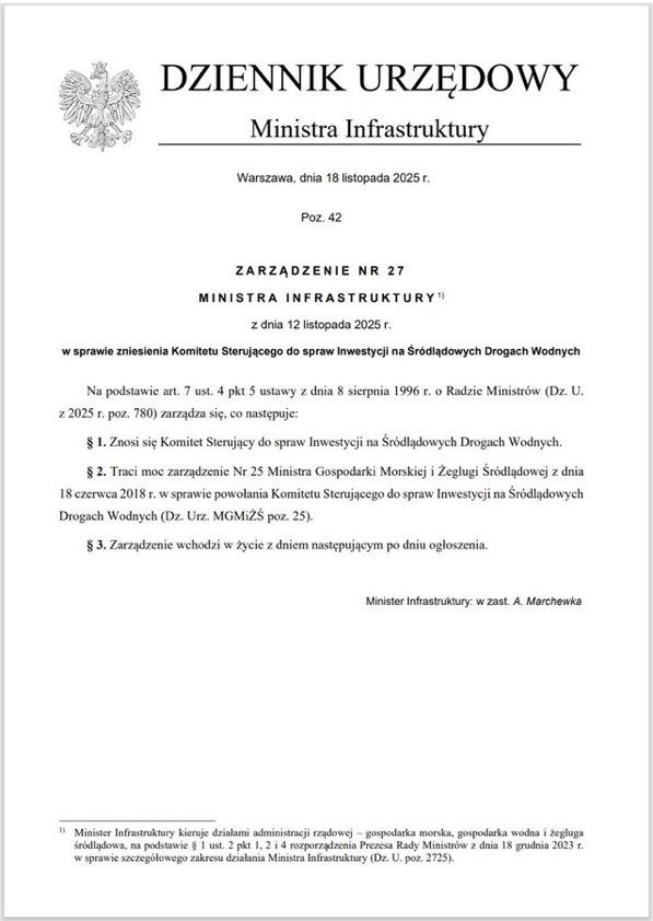 CDzwoni's tweet image. Niemiec powiedział, że nie ma być w Polsce żeglugi śródlądowej, więc likwidujemy zespół odpowiadający za inwestycje w drogi wodne. 
Oczywistość.