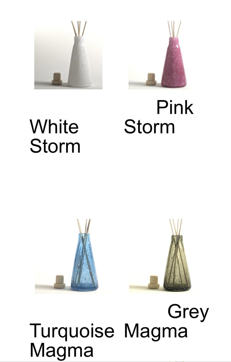 stettip's tweet photo. Better pics of my brother @StewartHearn’s beautiful Reed Diffusers #buybritish #madeinChatteris #LondonGlassworks #OpenWeekend https://t.co/nP1ROqGUEb