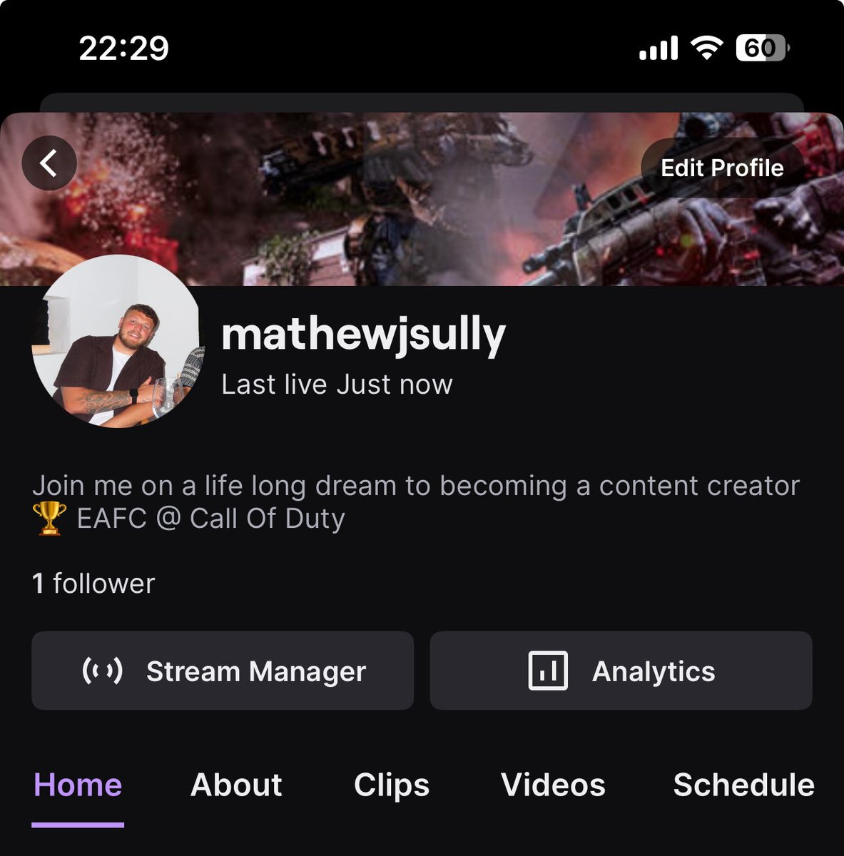 SullysEAFC's tweet photo. Please give me a follow #twitchstreamer https://t.co/NRPJmdlqk9