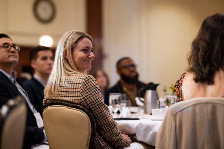 Polsinelli's tweet photo. We were proud to be a presenting sponsor of @CrainsChicago's GC Breakfast Briefing, where David N. Tanner kicked off the morning with welcoming remarks that led into a timely panel discussion.

#generalcounsel #polsinellichicago https://t.co/ub64vRSEDm