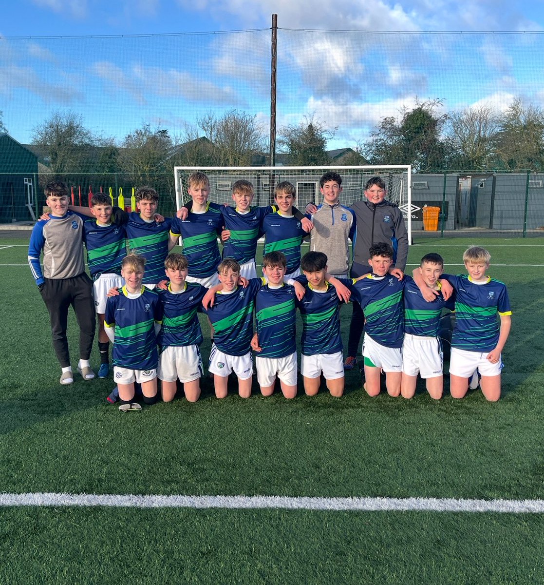 ColaisteMhuireK's tweet photo. The @ColaisteMhuireK Minor soccer team march on to the next round of the Leinster Minor A Cup, after a brilliant team performance today. They beat Naas CBS 5-1, away. Goals coming from Aedan Sumner (x2), Cruz Chong, Patrick O’Connor and Max O’Neill. ⚽️ https://t.co/FU8WI7ZaOd