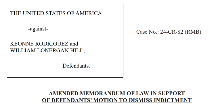 leamuirleyn's tweet image. The DOJ’s money-laundering conspiracy charge against Samourai devs was DOA. 

Their Motion to Dismiss cited caselaw that obliterates it.
No wonder the judge wouldn&apos;t let them argue it.

Thread destroys the “they knew criminals would use it” lie #FreeSamourai  🔥🧵 1/10