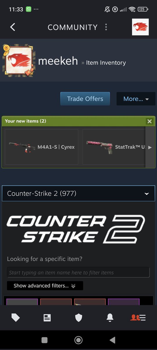 Skins recibidas, la verdad una cagada que haya tenido que salir a publicar acá para recuperar lo que es mío, gracias a todos y en especial a <a href="/porquehaybardo/">¿Por qué hay bardo?</a> 🤜🤛