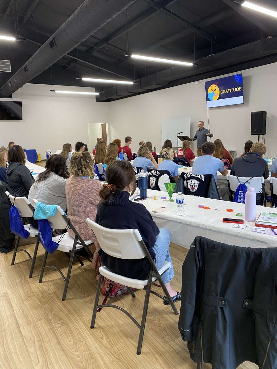 phsocialworker's tweet image. Today peer led groups from Patrick Henry, Napoleon, and Liberty Center attended the second annual Mental Health Youth Summit sponsored by Patrick Henry Local Schools and NAMI Four County. A big thank you to everyone who helped make today possible! #MentalHealthAwareness #PHStrong