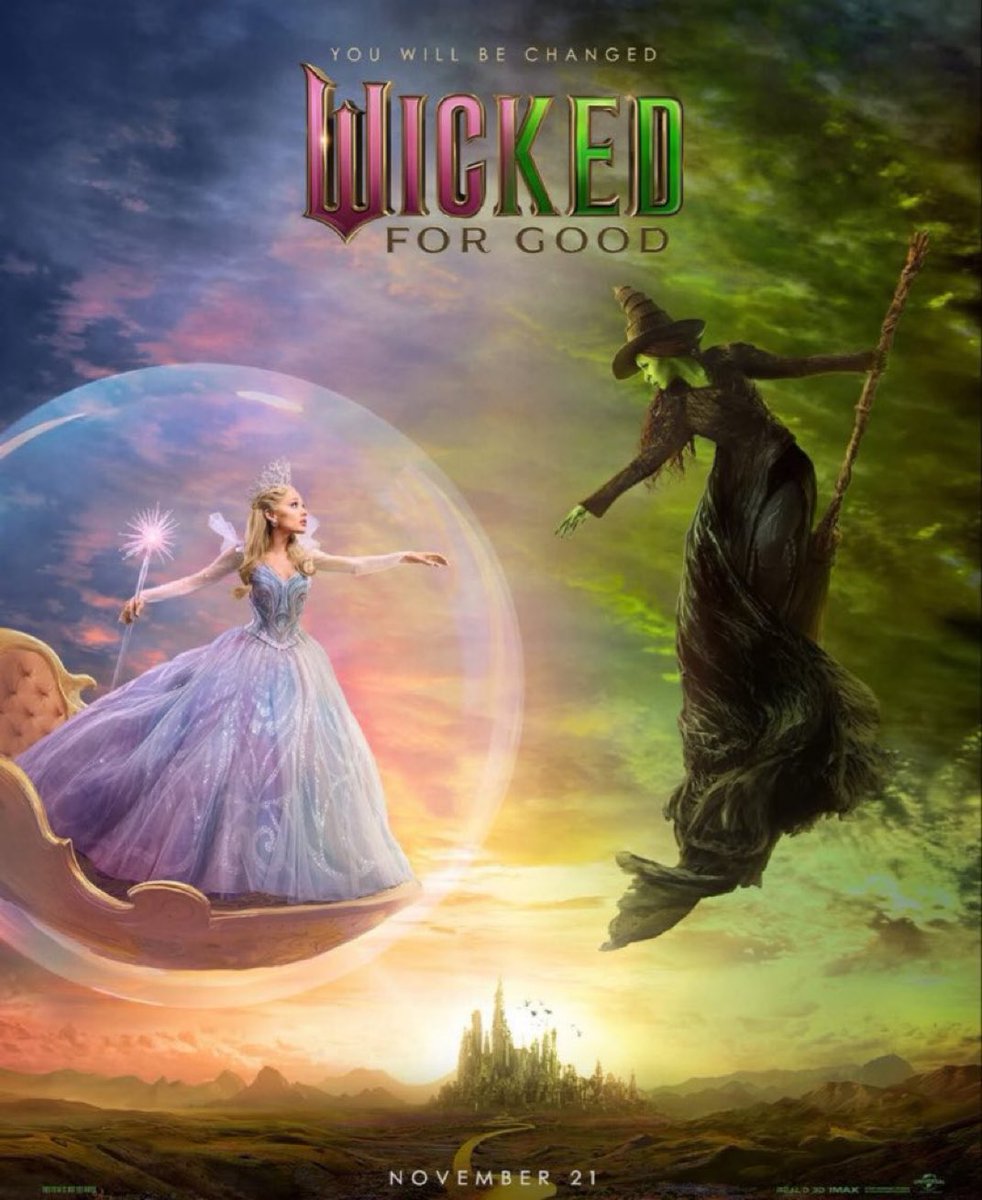 Universal Pictures is currently estimating WICKED: FOR GOOD to make $125M on its domestic opening weekend and to be released in over 4,000 American theaters. 

Our current projection is higher, $135M-$165M. 

Source: variety.com/2025/film/box-…