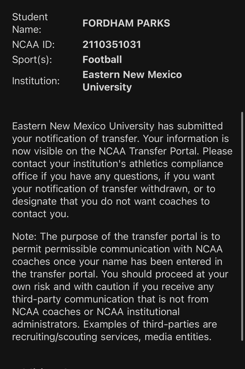✞ Fordham Parks tweet media