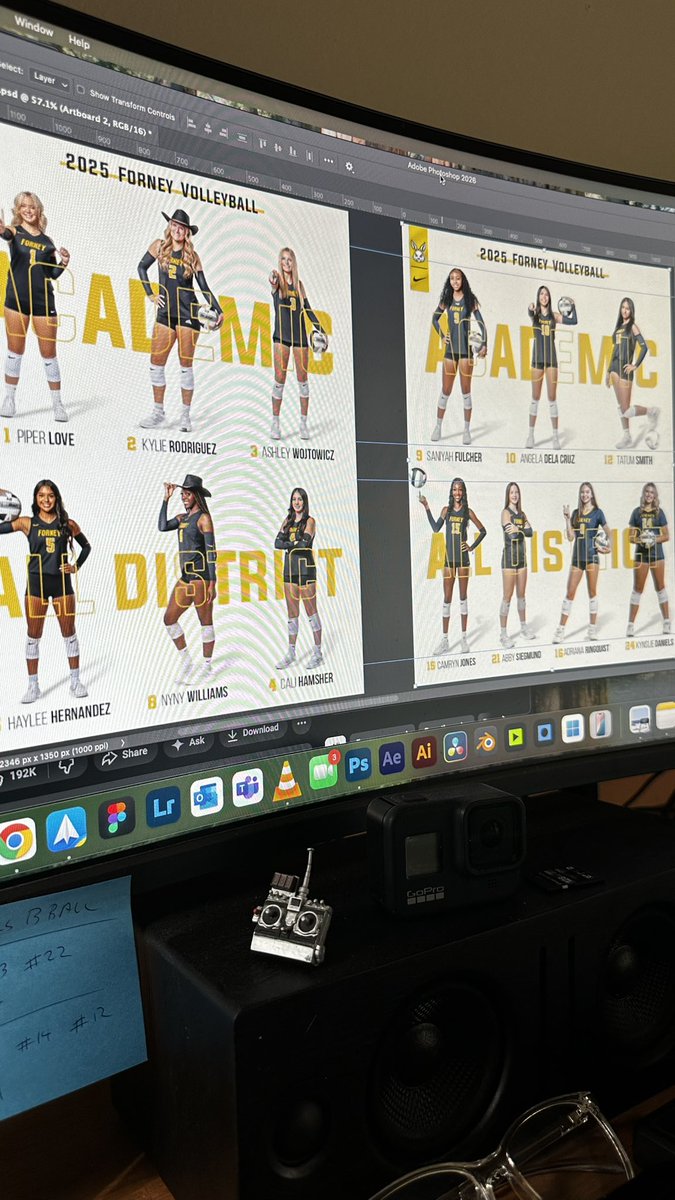 When you try to fit 13 people in one graphics in a creative way.