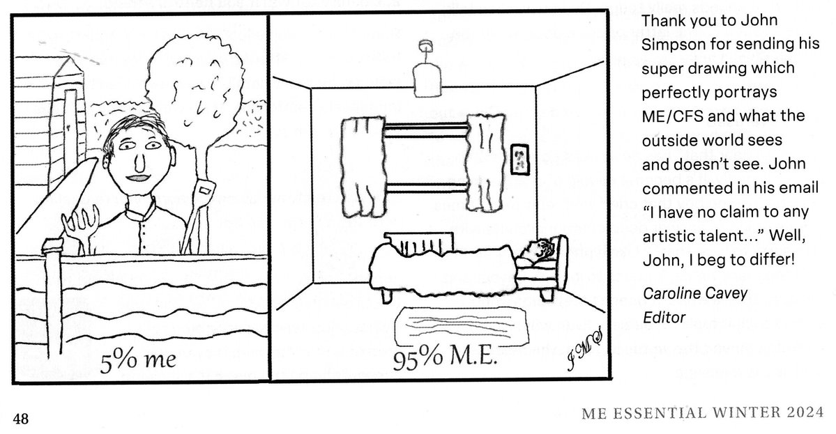 TomKindlon's tweet image. M.E. = Myalgic Encephalomyelitis

ME Essential is the magazine for members of the (UK) ME Association

#MyalgicEncephalomyelitis #PwME