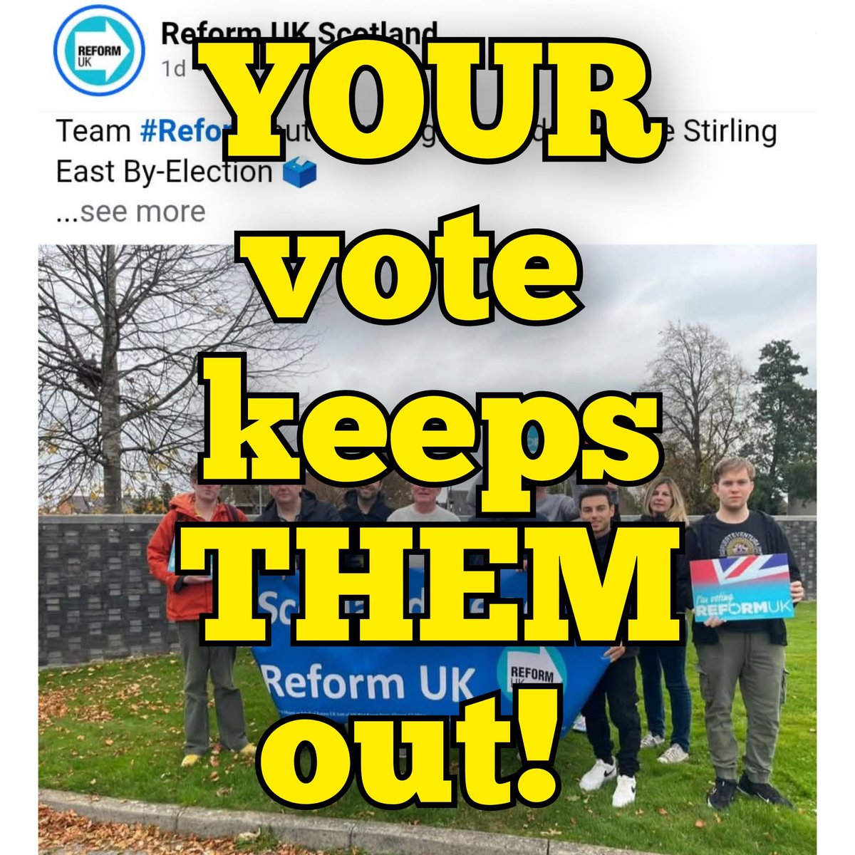 LisaEDW59580828's tweet image. By-elections on Thursday, go and vote:

#NeverReform
