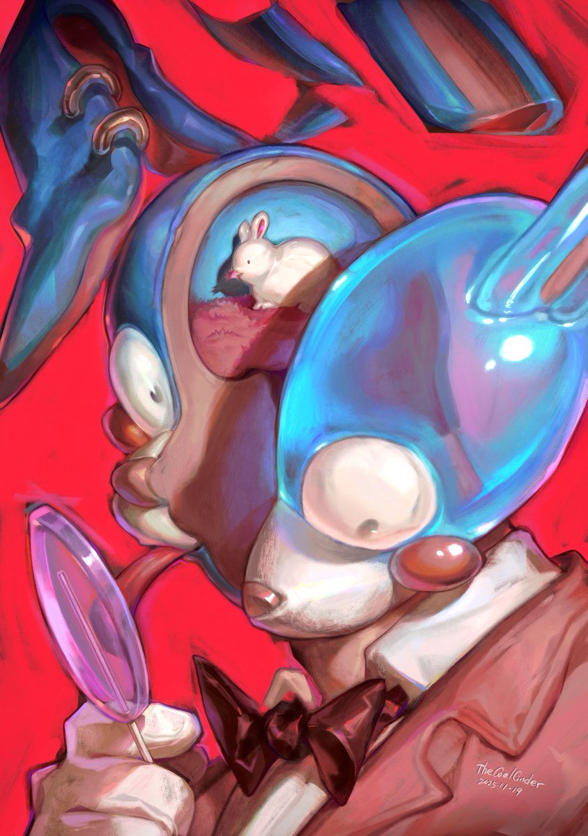 Bunny in the plane