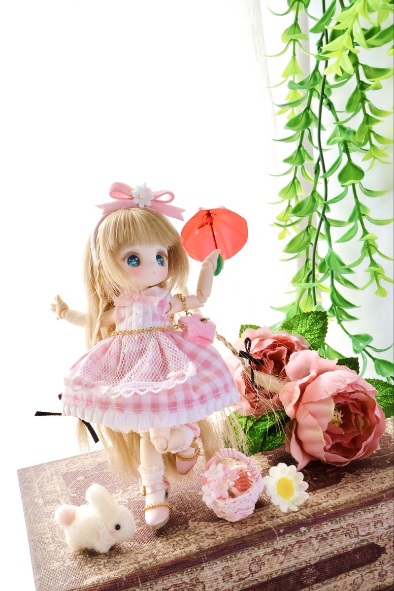 おはようございます☀️
ラーラさんが持っているのはりんごの傘です🍎以前はもっと大きいので空を飛んだねぇ、また飛ばしたいね☂️