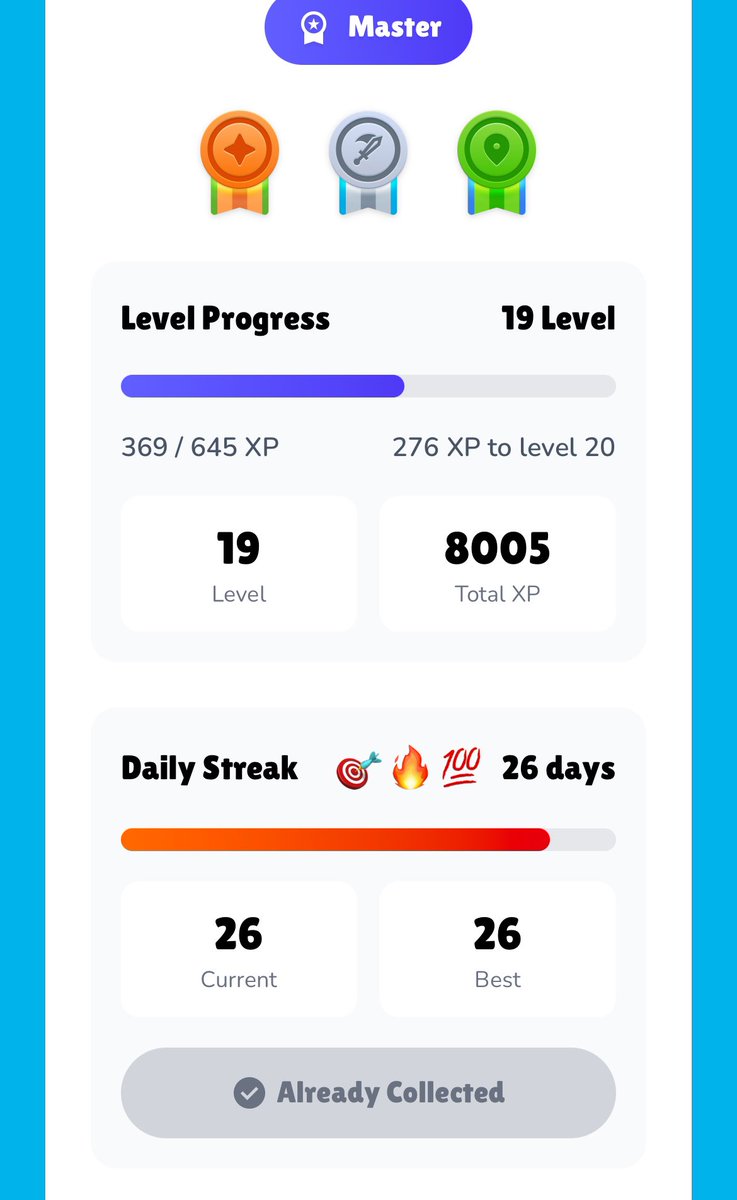 PrisunTech's tweet image. Day 21 posting about @Umi_Network;

26 days active on the Odyssey
Collected my daily streak on Odyssey 
Completed Umi quests
Keep building on Umi
Keep interacting with the @Umi_Network community.💙

gUmi. 🌊
