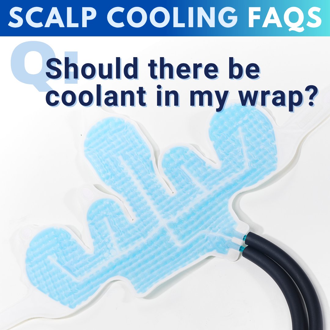 DigniCap's tweet image. After your first #chemo treatment with your DigniCap, coolant remaining in the cooling wrap is normal. Between treatments, store your #DigniCap and cooling wrap in a cool, dry place. Don&apos;t wash your wrap between treatments.

#scalpcooling #cancer #breastcancer #dignitana