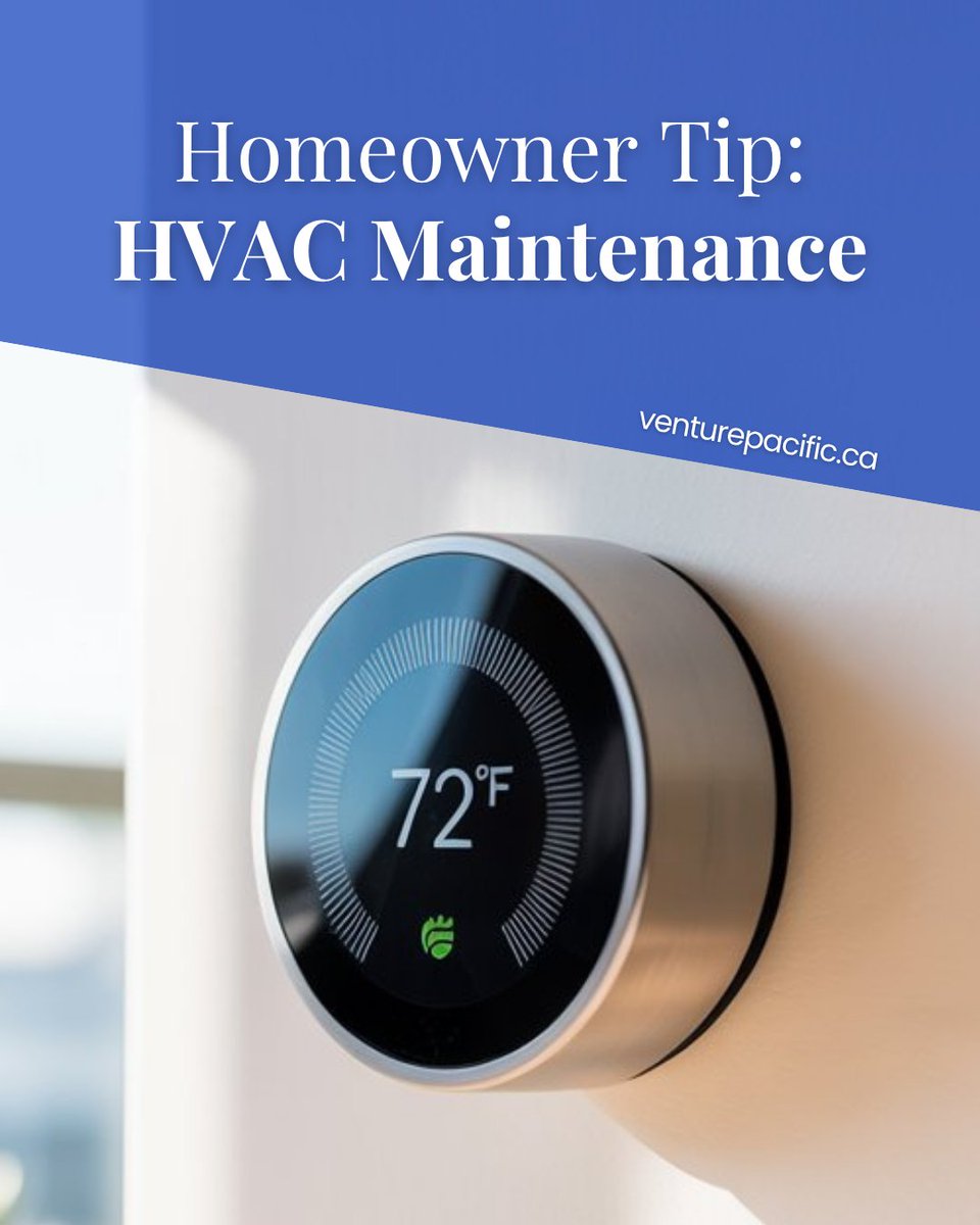 venture_pacific's tweet photo. A failing HVAC can get expensive fast. Follow the “$5,000 Rule”: repair cost x unit age. If it’s over $5,000, replacement is usually the better choice.

Keep your system running with regular maintenance, clean filters, a smart thermostat, a clear outdoor unit, and clean ducts. https://t.co/wRbY0dKR3k