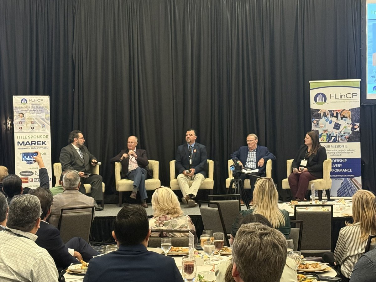 Assistant District GM Yvette Barrera spoke at I-LinCP’s Foundations of Tomorrow conference, highlighting HCDD1’s drainage improvements across Hidalgo County. 👷🏻‍♂️💪🏼 Thank you to I-LinCP for having us!