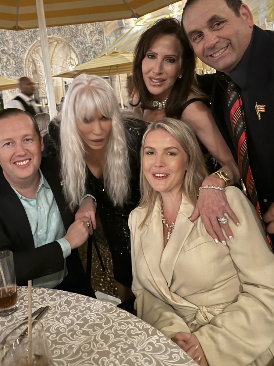 patriottakes's tweet image. Karoline Leavitt at Mar-a-Lago this weekend