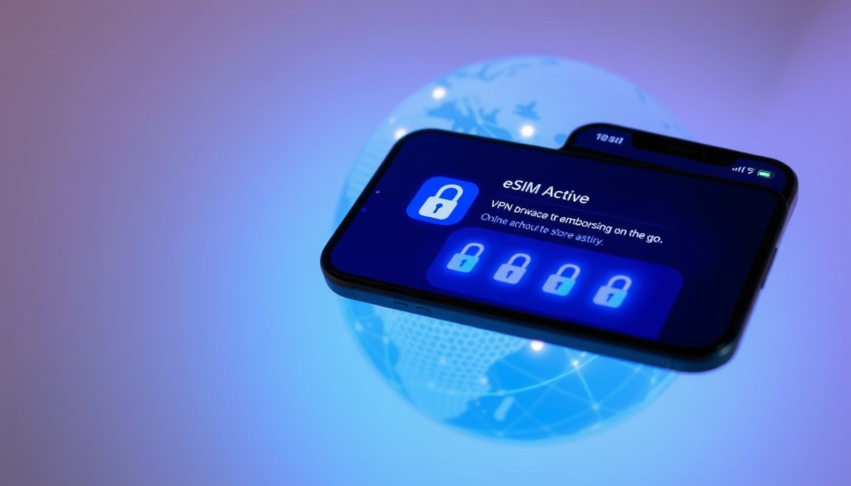 eSimforte's tweet image. 💡 Did you know you can enhance your online privacy by using an eSIM with a VPN? 🌍✨ With the flexibility of eSIMs and the security of VPNs, you can browse safely no matter where you are! What are your favorite VPNs for on-the-go use? 🔐📱 #eSIM #VPN #Privacy
