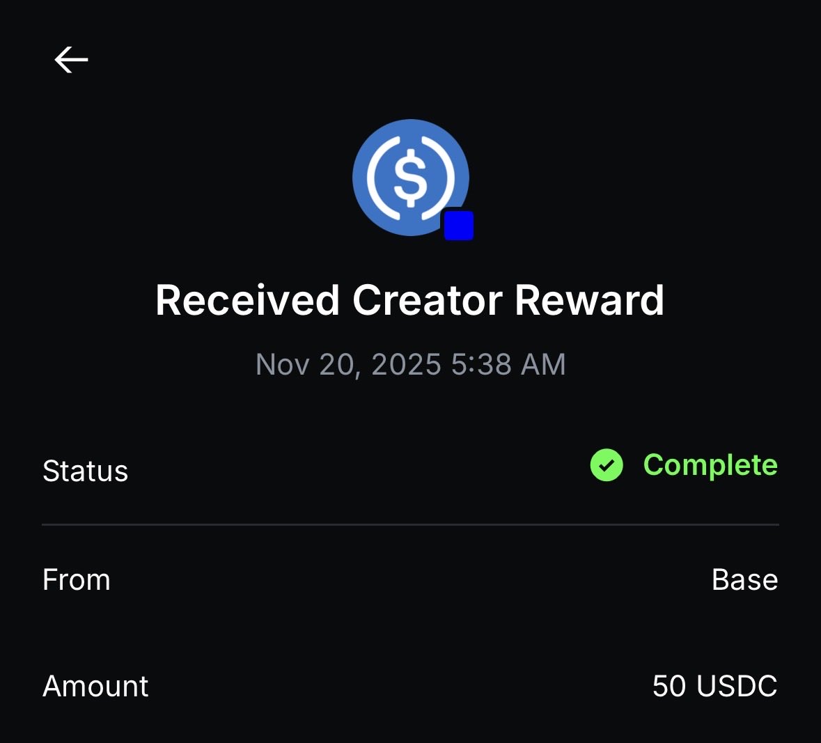 Gm, just woke up and checked notifications on <a href="/baseapp/">Base App</a> and I got $50 this week just by base posting on base app. 

Every week $50 means a month I got $200, and it’s just posting 😂. My followers even still low, Base app hit different ✨🔥

I will share how to get paid $$ on Base